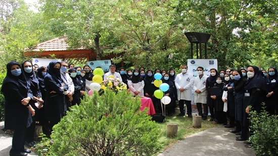 تقدیر از رابطان کنترل عفونت بیمارستان شریعتی همراه با برگزاری مراسم روز جهانی شستن دست 